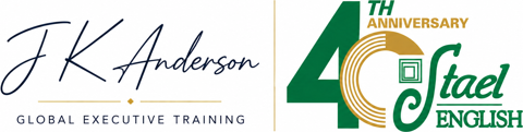 J.K. Anderson Global Executive Training in partnership with Stael English, celebrating 40 years
